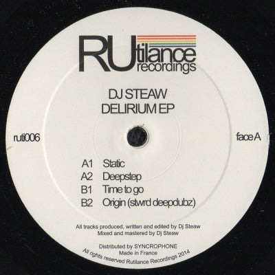 DJ STEAW - Delirium EP