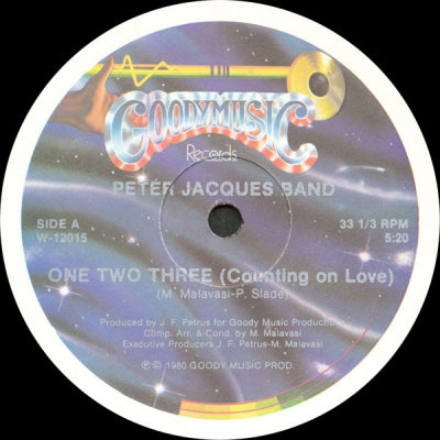 PETER JACQUES BAND - One Two Three (Counting On Love) / The Louder