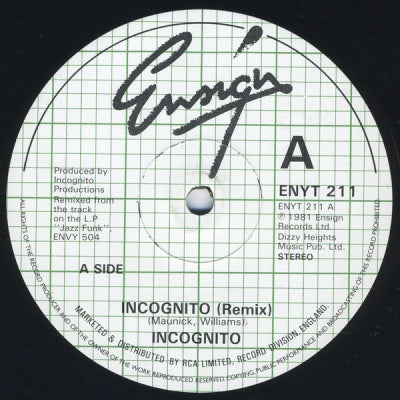 INCOGNITO - Incognito