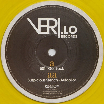 501 / SUSPICIOUS STENCH - Get Back / Autopilot