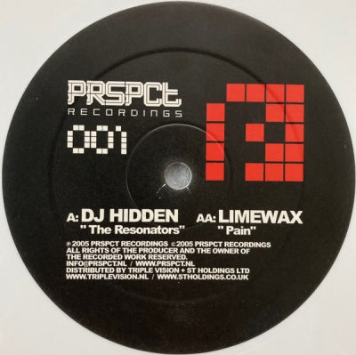 DJ HIDDEN / LIMEWAX - The Resonators / Pain