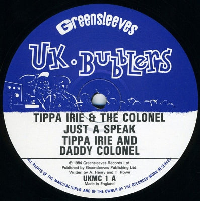 TIPPA IRIE / DADDY COLONEL - Just A Speak