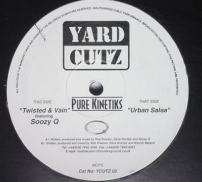 PURE KINETIKS FEATURING SOOZY Q - Twisted & Vain