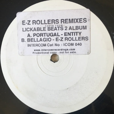 ENTITY / E-Z ROLLERS - E-Z Rollers Remixes