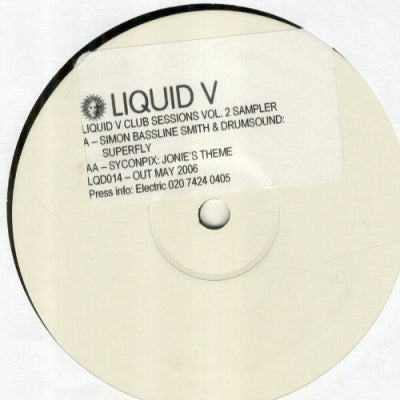 DRUMSOUND & SIMON BASSLINE SMITH / SYNCOPIX - Liquid V Club Sessions Vol. 2 (Album Sampler)