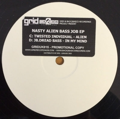 VARIOUS ARTISTS - Nasty Alien Bass Job EP
