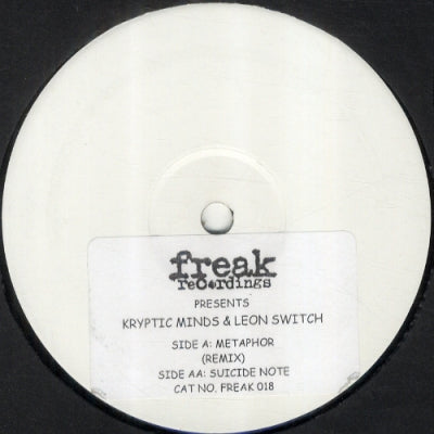 KRYPTIC MINDS & LEON SWITCH / DYLAN - Suicide Note / Metaphor (Kryptic Minds & Leon Switch Remix)
