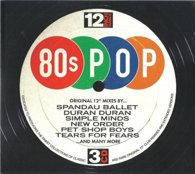 VARIOUS - 12 Inch Dance 80s Pop