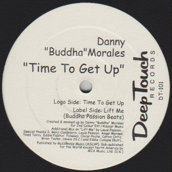 DANNY "BUDDHA" MORALES - Time To Get Up
