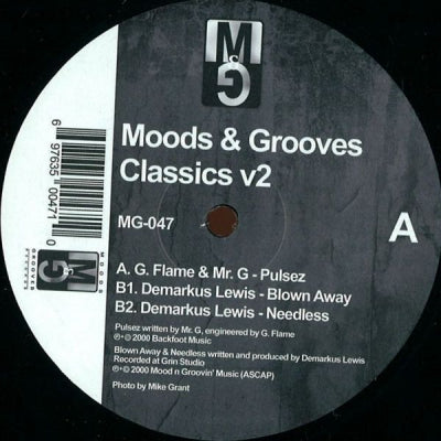 G. FLAME & MR. G / DEMARKUS LEWIS - Moods & Grooves Classics v2