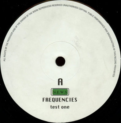 VARIOUS ARTISTS - Frequencies - Test One