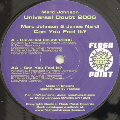 MARC JOHNSON & JAMES NARDI - Universal Doubt 2006 / Can You Feel It?