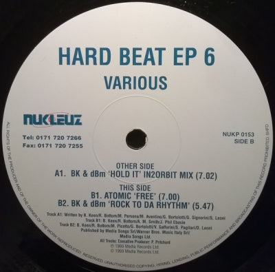 VARIOUS - Hard Beat EP 6