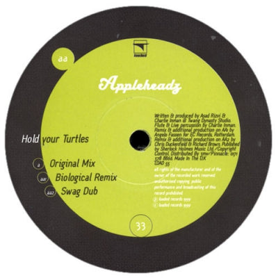 APPLEHEADZ - Hold Your Turtles