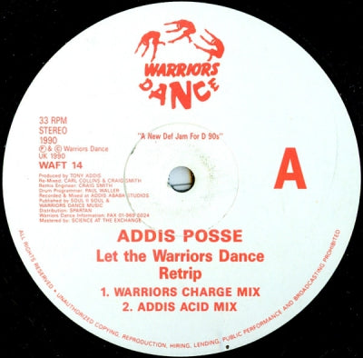 ADDIS POSSE - Let The Warriors Dance