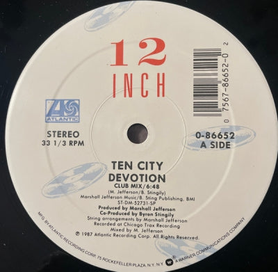 TEN CITY - Devotion