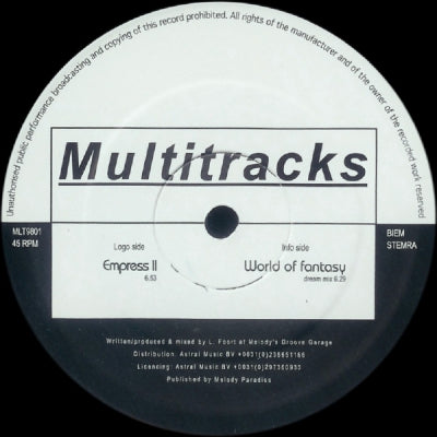 FUNK FUNCTION - Empress II / World Of Fantasy