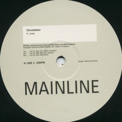CIRCULATION - K. Loop / In And Out
