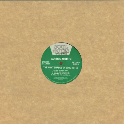VARIOUS - The Many Shades Of Soul Notes