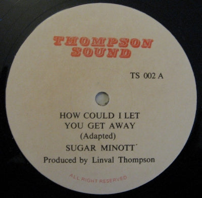 SUGAR MINOTT - How Could I Let You Get Away