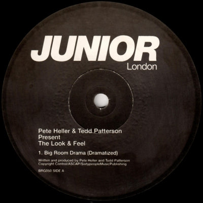 PETE HELLER & TEDD PATTERSON PRESENT THE LOOK & FEEL - Big Room Drama