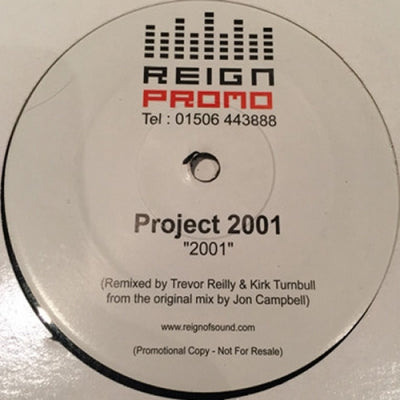 PROJECT 2001 - 2001