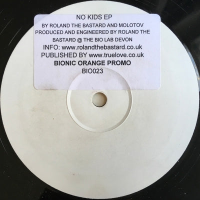 ROLAND THE BASTARD AND MOLOTOV - No Kids EP