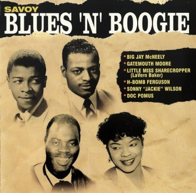 VARIOUS - Savoy Blues 'N' Boogie
