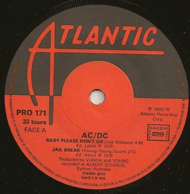 AC/DC - Baby Please Don't Go