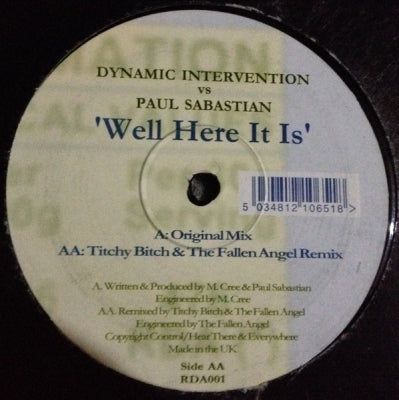 DYNAMIC INTERVENTION VS. PAUL SABASTIAN - Well Here It Is
