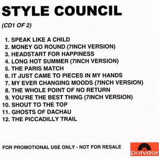 THE STYLE COUNCIL - The Sound Of The Style Council
