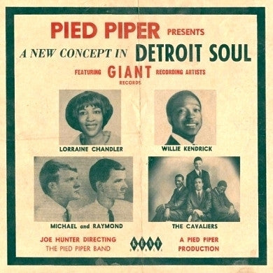VARIOUS - Pied Piper Presents A New Concept In Detroit Soul