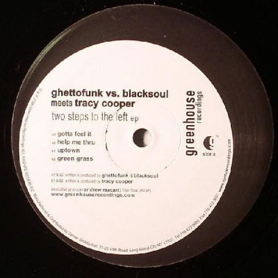 GHETTOFUNK VS. BLACKSOUL MEETS TRACY COOPER - Two Steps To The Left EP
