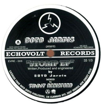 BOYD JARVIS - Stomp