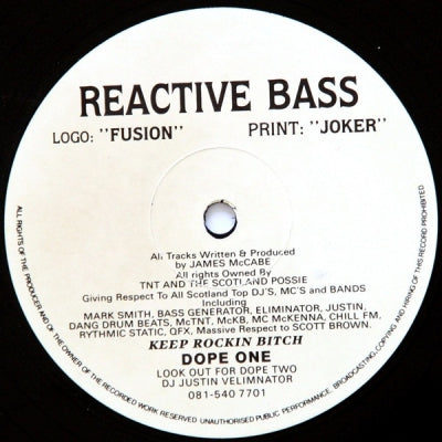 REACTIVE BASS - Fusion / Joker