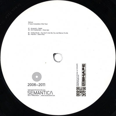 ARCANOID / ED CHAMBERLAIN / TROLLEY ROUTE / PLANT43 - 5 Years Compilation (Part Two)