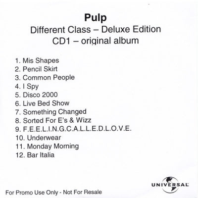 PULP  - Different Class