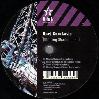 AXEL KARAKASIS - Moving Shadows EP