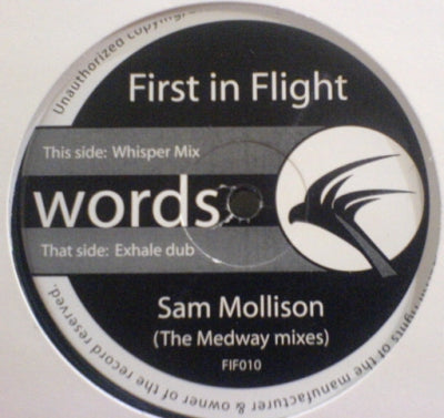 SAM MOLLISON - Words (The Medway Mixes)