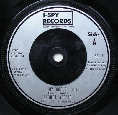 SECRET AFFAIR - My World / So Cool