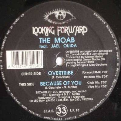 THE MOAB FEAT. JAEL OUIDA - Overtribe / Because Of You