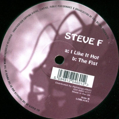 STEVE F - I Like It Hot / The Fist