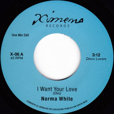 NORMA WHITE / SKATALITES - I Want Your Love / Ceiling Bud