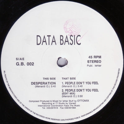 DATA BASIC - Desperation