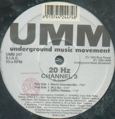CHANNEL 3 - 20 Hz