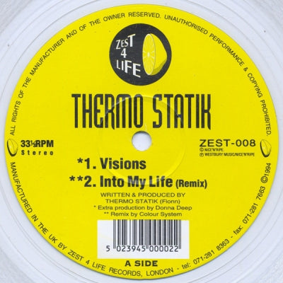 THERMO STATIK - Visions