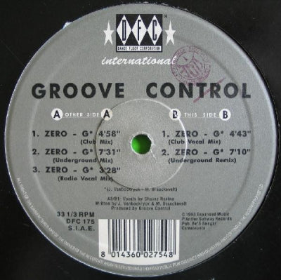 GROOVE CONTROL - Zero-G