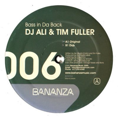 DJ ALI & TIM FULLER - Bass In Da Back