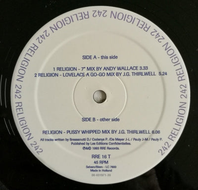 FRONT 242 - Religion