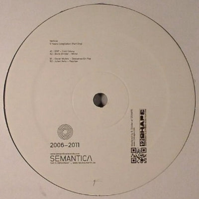 ERP / BORIS DIVIDER / OSCAR MULERO / JULIEN NETO - 5 Years Compilation (Part One)
